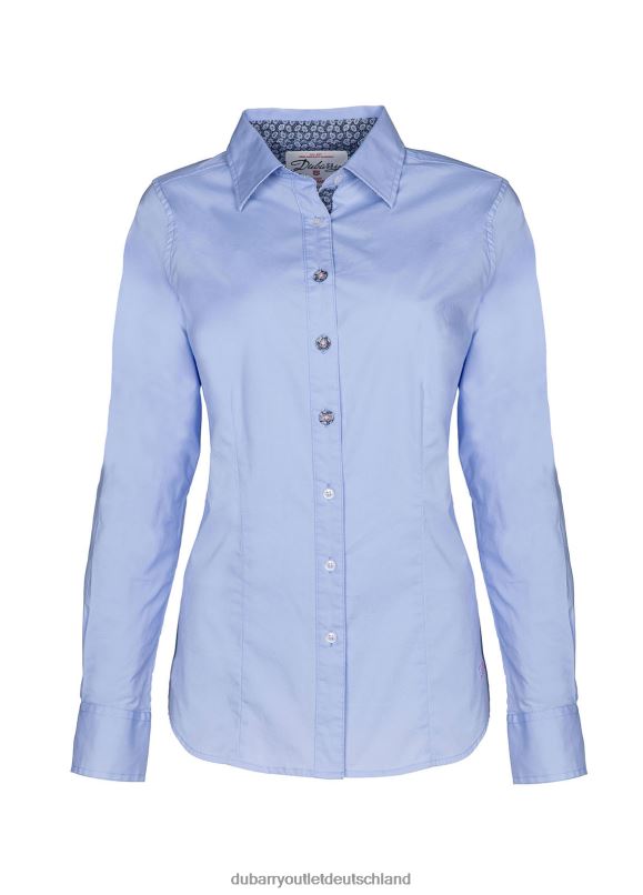 Frauen 4T2X6555 Dubarry Clematis-Shirt Kleidung Blau Frauen 4T2X6555 Dubarry Clematis-Shirt Kleidung Blau
