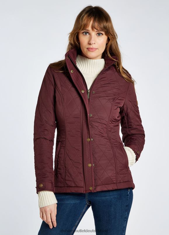 Frauen 4T2X6553 Dubarry Camlodge-Steppjacke Kleidung Johannisbeere Frauen 4T2X6553 Dubarry Camlodge-Steppjacke Kleidung Johannisbeere