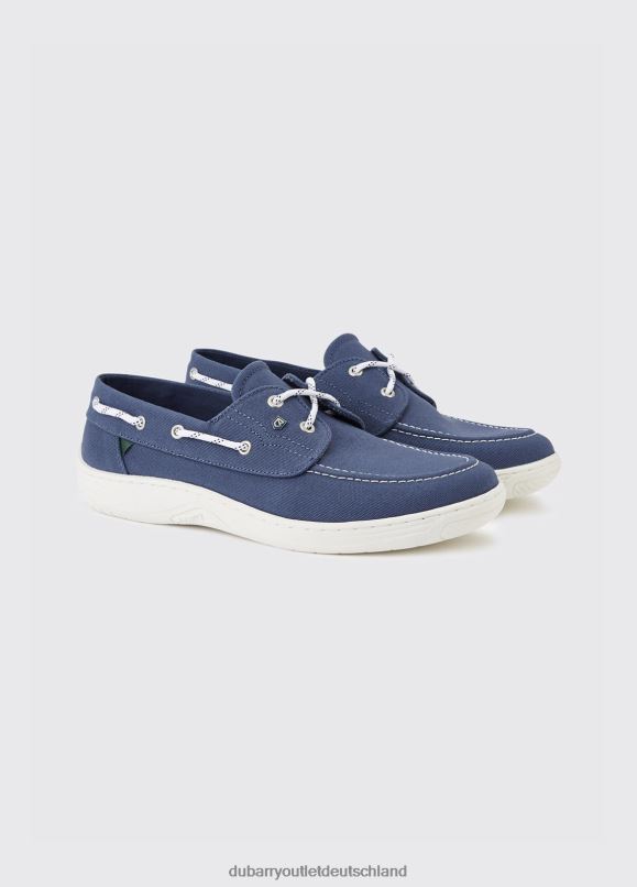 Männer 4T2X6926 Dubarry Bootsschuh aus Segeltuch von Santorini Schuhwerk Denim Männer 4T2X6926 Dubarry Bootsschuh aus Segeltuch von Santorini Schuhwerk Denim